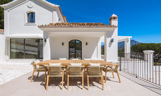 Prestigieus gerenoveerde villa te koop in de geprefereerde, gated urbanisatie van El Madroñal in Marbella - Benahavis 779530 