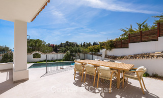 Prestigieus gerenoveerde villa te koop in de geprefereerde, gated urbanisatie van El Madroñal in Marbella - Benahavis 779533 