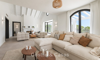 Prestigieus gerenoveerde villa te koop in de geprefereerde, gated urbanisatie van El Madroñal in Marbella - Benahavis 779556 