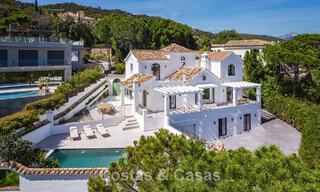 Prestigieus gerenoveerde villa te koop in de geprefereerde, gated urbanisatie van El Madroñal in Marbella - Benahavis 779567 