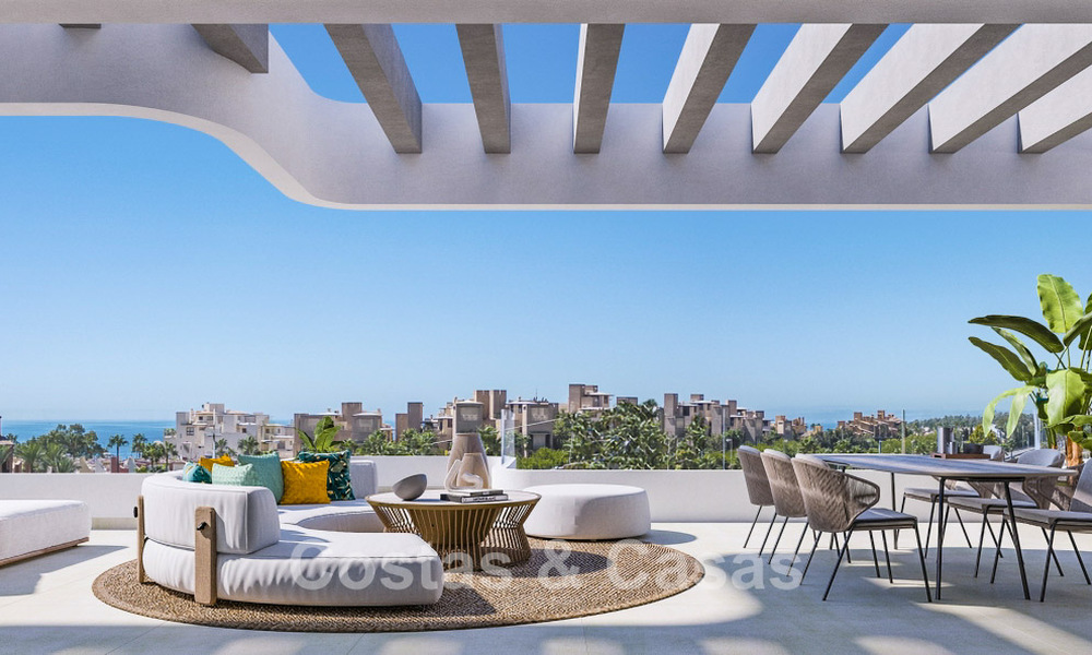 Nieuwbouwappartementen te koop, loopafstand van het strand op de New Golden Mile tussen Marbella en Estepona 779805