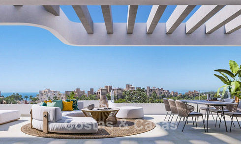 Nieuwbouwappartementen te koop, loopafstand van het strand op de New Golden Mile tussen Marbella en Estepona 779805