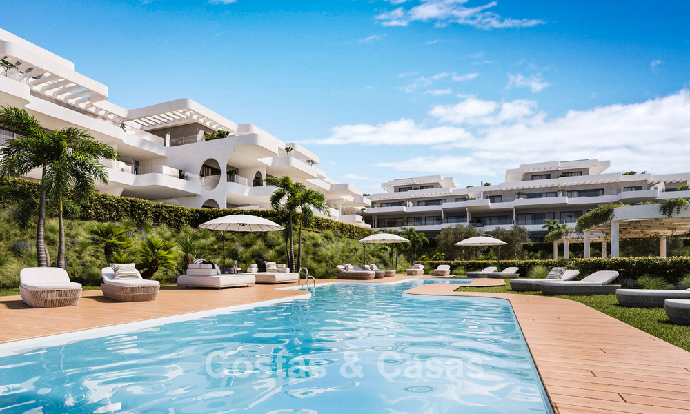 Nieuwbouwappartementen te koop, loopafstand van het strand op de New Golden Mile tussen Marbella en Estepona 779806