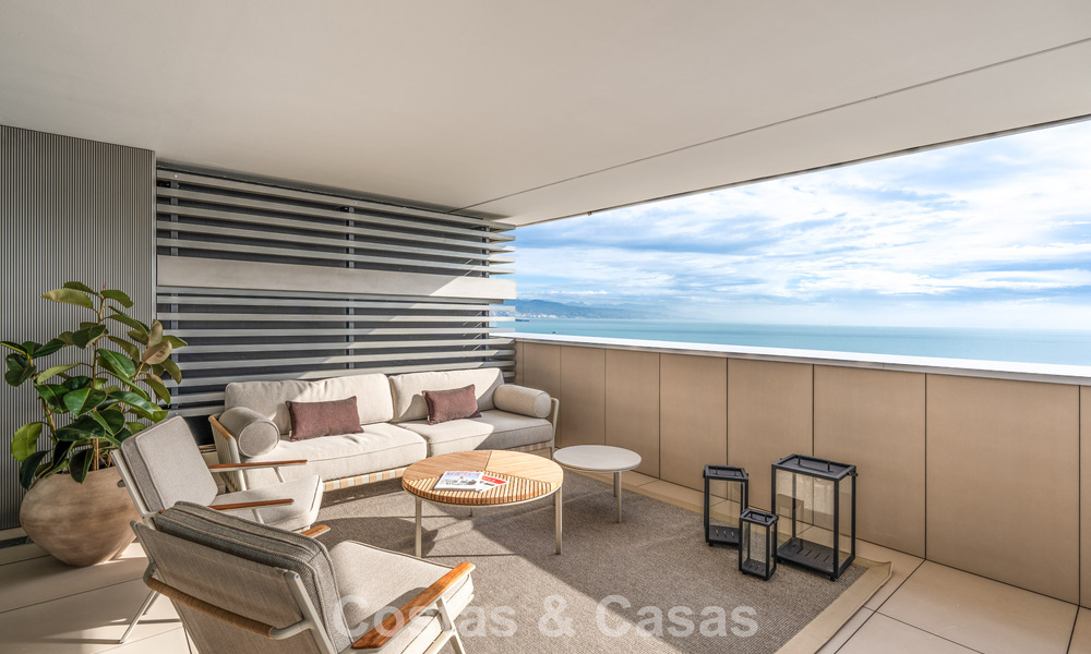 Exclusief, modern appartement met panoramisch zeezicht te koop, direct a/d strandpromenade in Malaga stad 779897