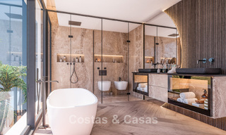Gesofisticeerde nieuwbouwvilla te koop in een prestigieuze, beveiligde woonwijk op de Golden Mile van Marbella 779915 