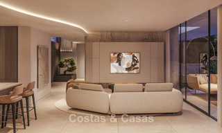Nieuw op de markt. High-end nieuwbouwvilla te koop in een populaire, beveiligde wijk op de Golden Mile van Marbella 779929 