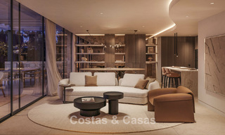 Nieuw op de markt. High-end nieuwbouwvilla te koop in een populaire, beveiligde wijk op de Golden Mile van Marbella 779930 