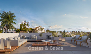 Nieuw op de markt. High-end nieuwbouwvilla te koop in een populaire, beveiligde wijk op de Golden Mile van Marbella 779938 