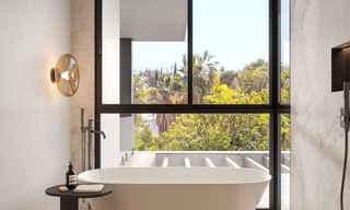 Nieuw op de markt. High-end nieuwbouwvilla te koop in een populaire, beveiligde wijk op de Golden Mile van Marbella 779962 