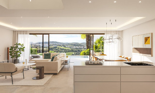 Nieuwe lancering. 17 geavanceerde luxevilla’s met golf- en zeezicht te koop in Casares, Costa del Sol 780144 