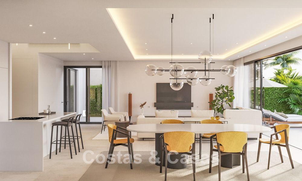 Nieuwe lancering. 17 geavanceerde luxevilla’s met golf- en zeezicht te koop in Casares, Costa del Sol 780145