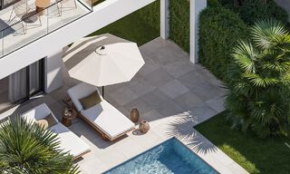 Nieuwe lancering. 17 geavanceerde luxevilla’s met golf- en zeezicht te koop in Casares, Costa del Sol 780146 