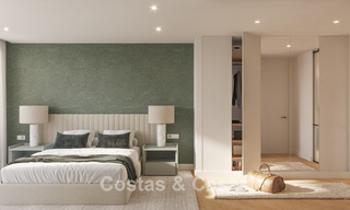 Nieuwe lancering. 17 geavanceerde luxevilla’s met golf- en zeezicht te koop in Casares, Costa del Sol 780148 
