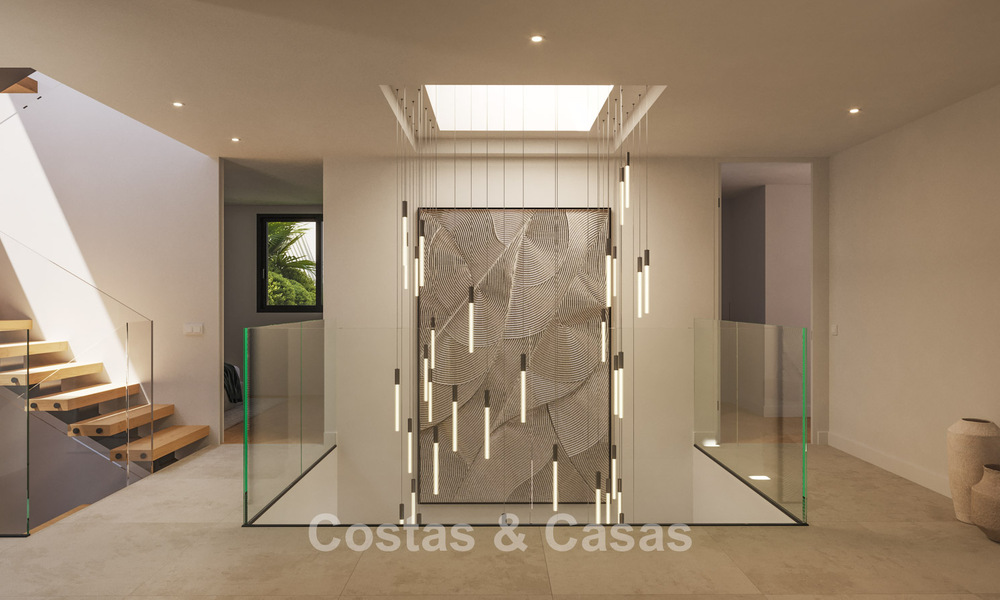 Nieuwe lancering. 17 geavanceerde luxevilla’s met golf- en zeezicht te koop in Casares, Costa del Sol 780149