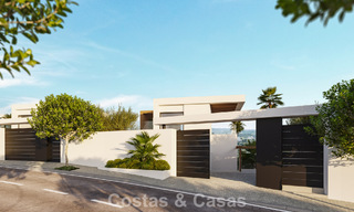 Nieuwe lancering. 17 geavanceerde luxevilla’s met golf- en zeezicht te koop in Casares, Costa del Sol 780150 
