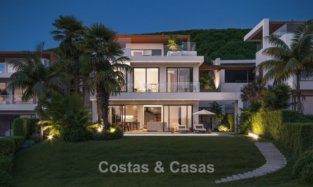 Nieuwe lancering. 17 geavanceerde luxevilla’s met golf- en zeezicht te koop in Casares, Costa del Sol 780154