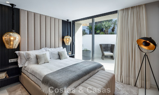 Avant-garde desginervilla met panoramisch zeezicht te koop in een gated community in Benahavis - Marbella 779976 