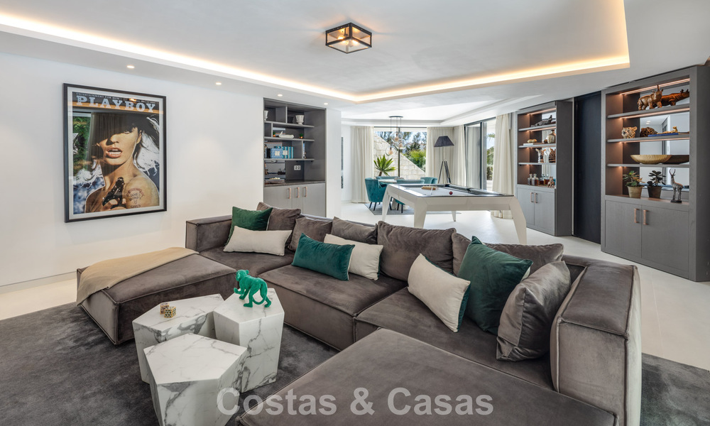 Avant-garde desginervilla met panoramisch zeezicht te koop in een gated community in Benahavis - Marbella 780002