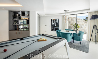 Avant-garde desginervilla met panoramisch zeezicht te koop in een gated community in Benahavis - Marbella 780003 