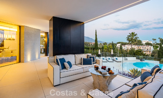 Avant-garde desginervilla met panoramisch zeezicht te koop in een gated community in Benahavis - Marbella 780015 