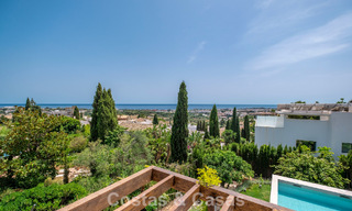 Instapklare luxevilla met Ibiziaanse bouwstijl te koop in een zeer gewilde urbanisatie van Benahavis - Marbella 780023 