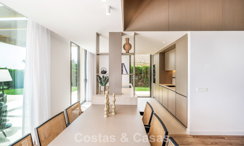Instapklare luxevilla met Ibiziaanse bouwstijl te koop in een zeer gewilde urbanisatie van Benahavis - Marbella 780039