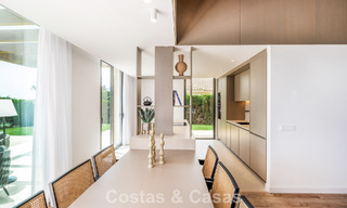 Instapklare luxevilla met Ibiziaanse bouwstijl te koop in een zeer gewilde urbanisatie van Benahavis - Marbella 780039 
