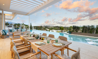 High-end luxevilla met panoramische vergezichten te koop in een golfresort op de Golden Mile in Benahavis - Marbella 780110 