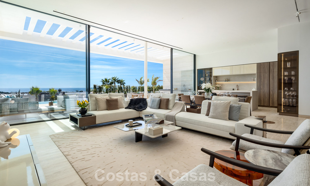 High-end luxevilla met panoramische vergezichten te koop in een golfresort op de Golden Mile in Benahavis - Marbella 780130