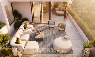 Modernistische, off-plan appartementen met fenomenaal zeezicht te koop in Mijas, Costa del Sol 780069 