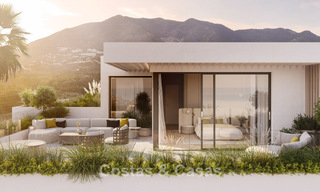 Modernistische, off-plan appartementen met fenomenaal zeezicht te koop in Mijas, Costa del Sol 780070 