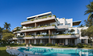 Modernistische, off-plan appartementen met fenomenaal zeezicht te koop in Mijas, Costa del Sol 780073 