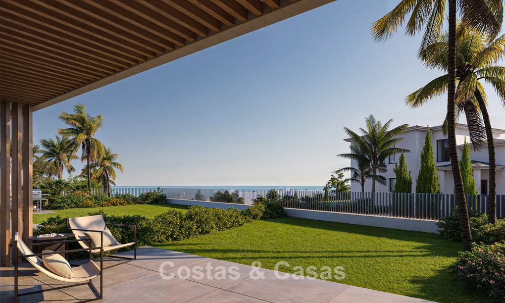 Modernistische, off-plan appartementen met fenomenaal zeezicht te koop in Mijas, Costa del Sol 780074