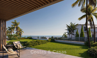 Modernistische, off-plan appartementen met fenomenaal zeezicht te koop in Mijas, Costa del Sol 780074 
