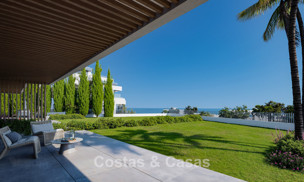 Modernistische, off-plan appartementen met fenomenaal zeezicht te koop in Mijas, Costa del Sol 780075
