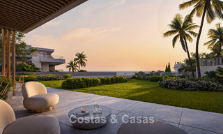Modernistische, off-plan appartementen met fenomenaal zeezicht te koop in Mijas, Costa del Sol 780076 