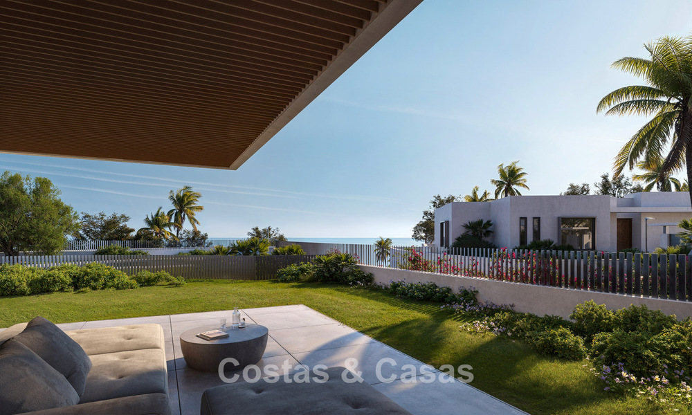 Modernistische, off-plan appartementen met fenomenaal zeezicht te koop in Mijas, Costa del Sol 780077