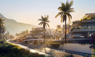 Modernistische, off-plan appartementen met fenomenaal zeezicht te koop in Mijas, Costa del Sol 780079 