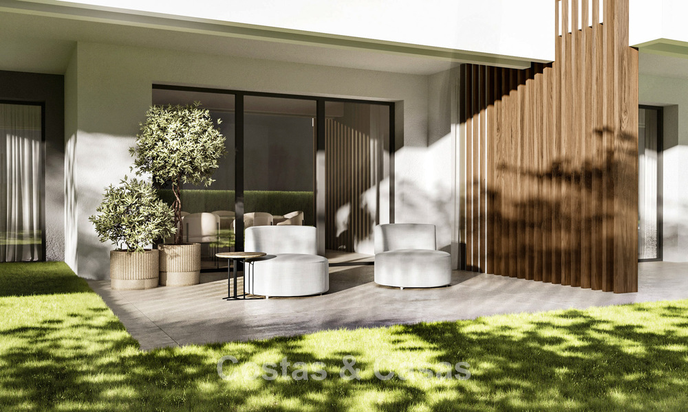 Modernistische, off-plan appartementen met fenomenaal zeezicht te koop in Mijas, Costa del Sol 780081
