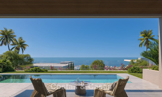 Luxueuze, moderne, off-plan villa’s met onbelemmerd zeezicht te koop in Mijas, Costa del Sol 780098 