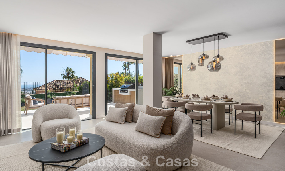 Instapklaar, modernistisch gerenoveerd herenhuis te koop in een gated community in La Quinta, Benahavis - Marbella 780320