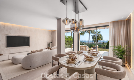 Instapklaar, modernistisch gerenoveerd herenhuis te koop in een gated community in La Quinta, Benahavis - Marbella 795951