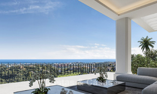 Exclusieve luxevilla met een klasssieke, eigentijdse-Andalusische architectuur te koop in een beveiligde gemeenschap in Benahavis - Marbella 780384 