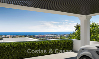 Exclusieve luxevilla met een klasssieke, eigentijdse-Andalusische architectuur te koop in een beveiligde gemeenschap in Benahavis - Marbella 780387 