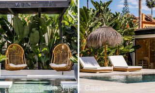 Ruime familievilla met een hedendaagse, Andalusiche charme te koop in Nueva Andalucia’s golfvallei, Marbella 780445 