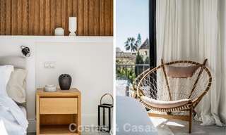 Ruime familievilla met een hedendaagse, Andalusiche charme te koop in Nueva Andalucia’s golfvallei, Marbella 780447 
