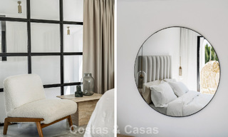 Ruime familievilla met een hedendaagse, Andalusiche charme te koop in Nueva Andalucia’s golfvallei, Marbella 780448 