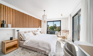 Ruime familievilla met een hedendaagse, Andalusiche charme te koop in Nueva Andalucia’s golfvallei, Marbella 780455 