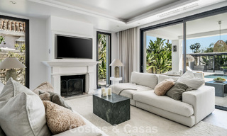 Ruime familievilla met een hedendaagse, Andalusiche charme te koop in Nueva Andalucia’s golfvallei, Marbella 780456 