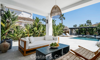 Ruime familievilla met een hedendaagse, Andalusiche charme te koop in Nueva Andalucia’s golfvallei, Marbella 780458 